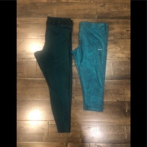 GUC bundle of 2 Nike leggings